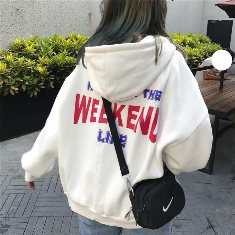 Y2K Grunge 'Hymn For the Weekend Life' Hoodies - Retro 90s Fashion & Summer Outfits