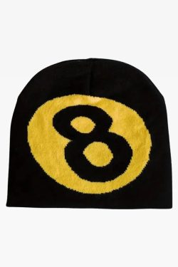 Y2K Grunge 90s Summer Outfits: Retro 8 Ball Beanie, Baby Tees, Skirts, and Popstar Fits