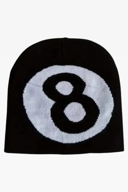 Y2K Grunge 90s Summer Outfits: Retro 8 Ball Beanie, Baby Tees, Skirts, and Popstar Fits
