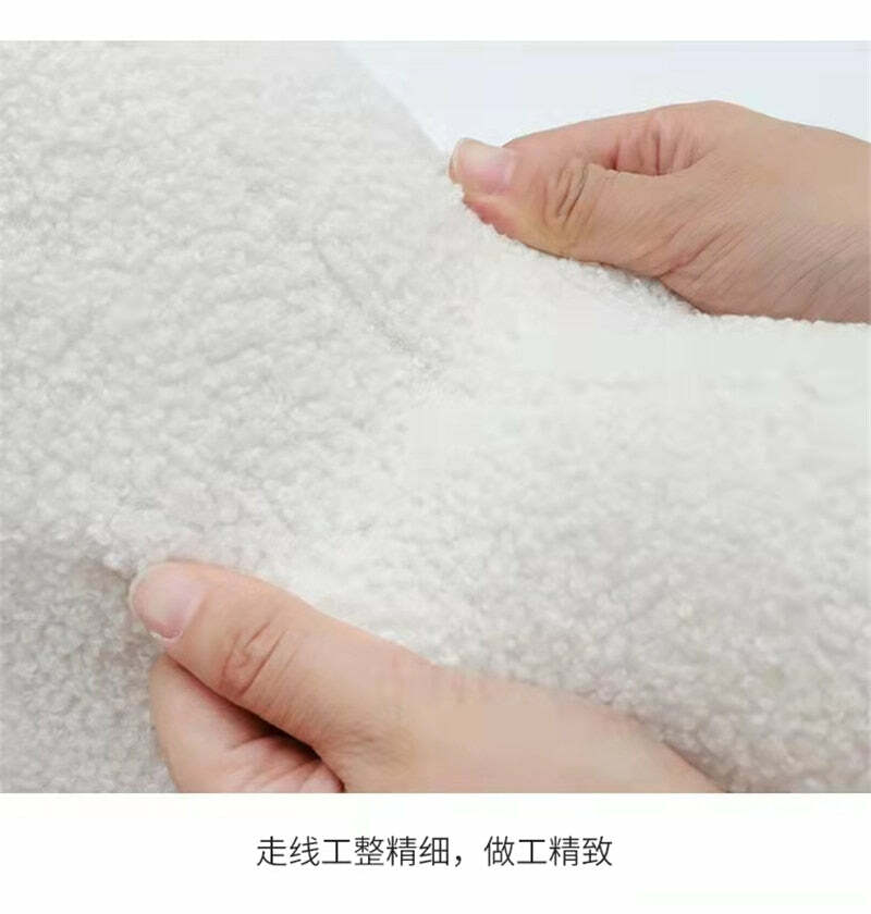 Y2K Grunge Aesthetic Cloud Plush Cushion - Retro 90s Summer Decor for Y2K Fashionistas