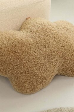 Y2K Grunge Aesthetic Cloud Plush Cushion - Retro 90s Summer Decor for Y2K Fashionistas