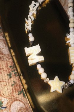 Y2K Grunge Angel Star Necklace - Retro 90s Fashion, Pastel Goth, Y2K Party & Club Outfits