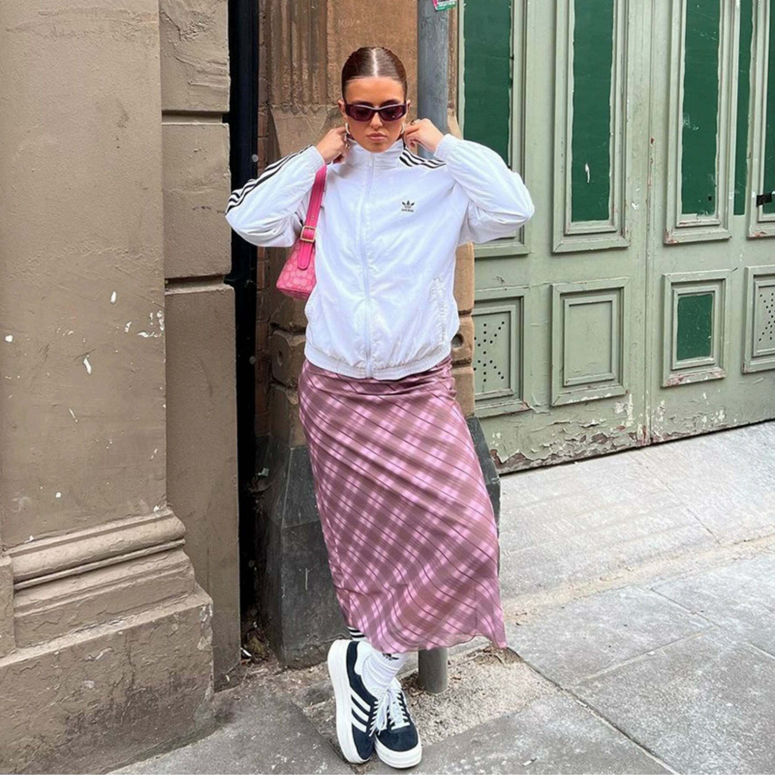 Y2K Grunge Angelic Vintage Maxi Skirt - 90s Fashion, Retro Style, Pastel Goth, Y2K Summer Outfit