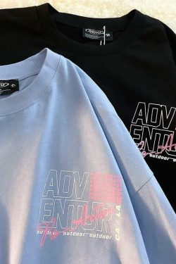 Y2K Grunge Anime eGirl Printed Sweatshirt - Retro 90s Fashion, Summer Y2K Outfits, Pastel Goth