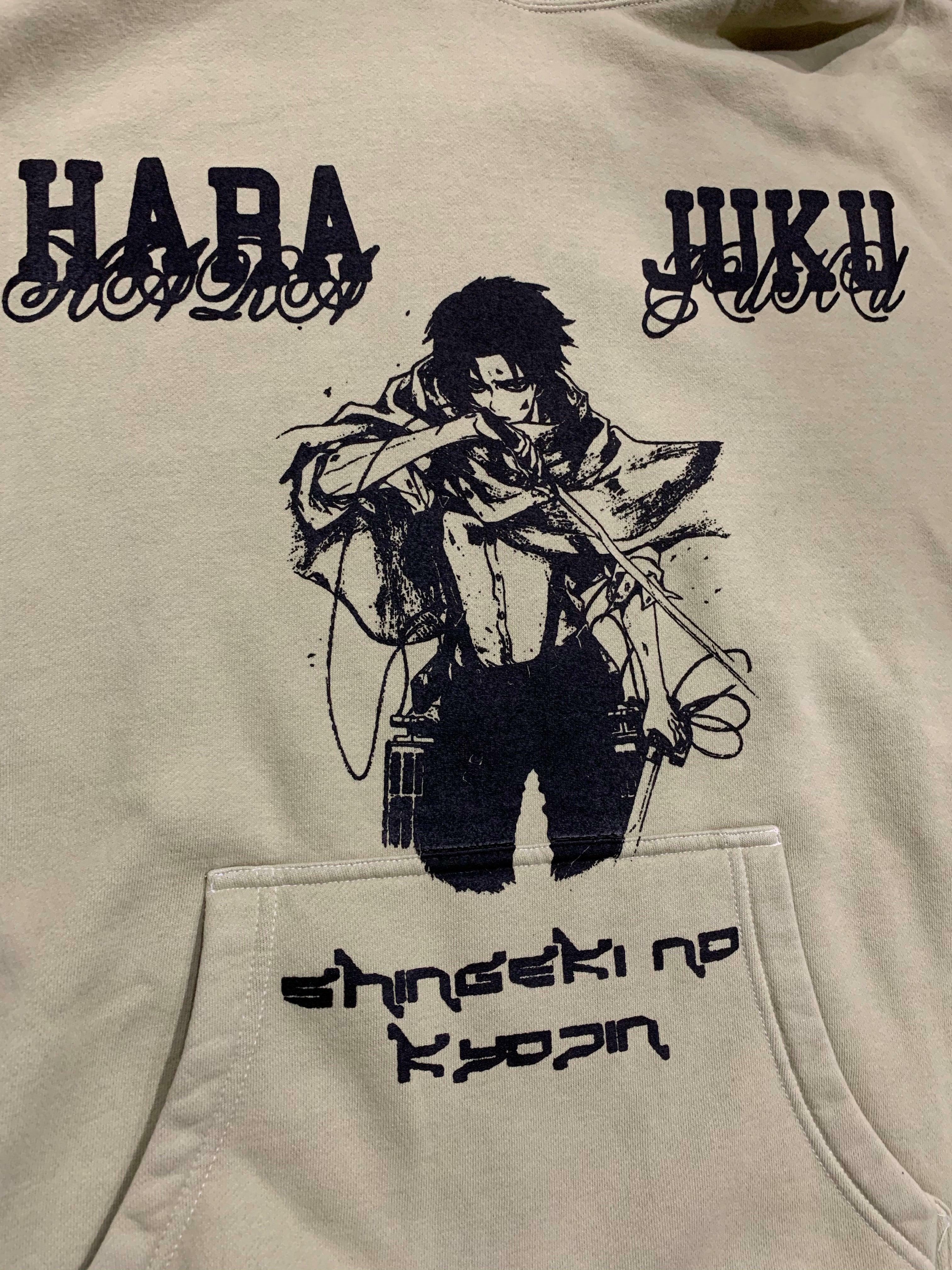 Y2K Grunge Anime Hoodie - AoT Levi | 90s Retro Summer Outfit | Y2K Fashion for Women