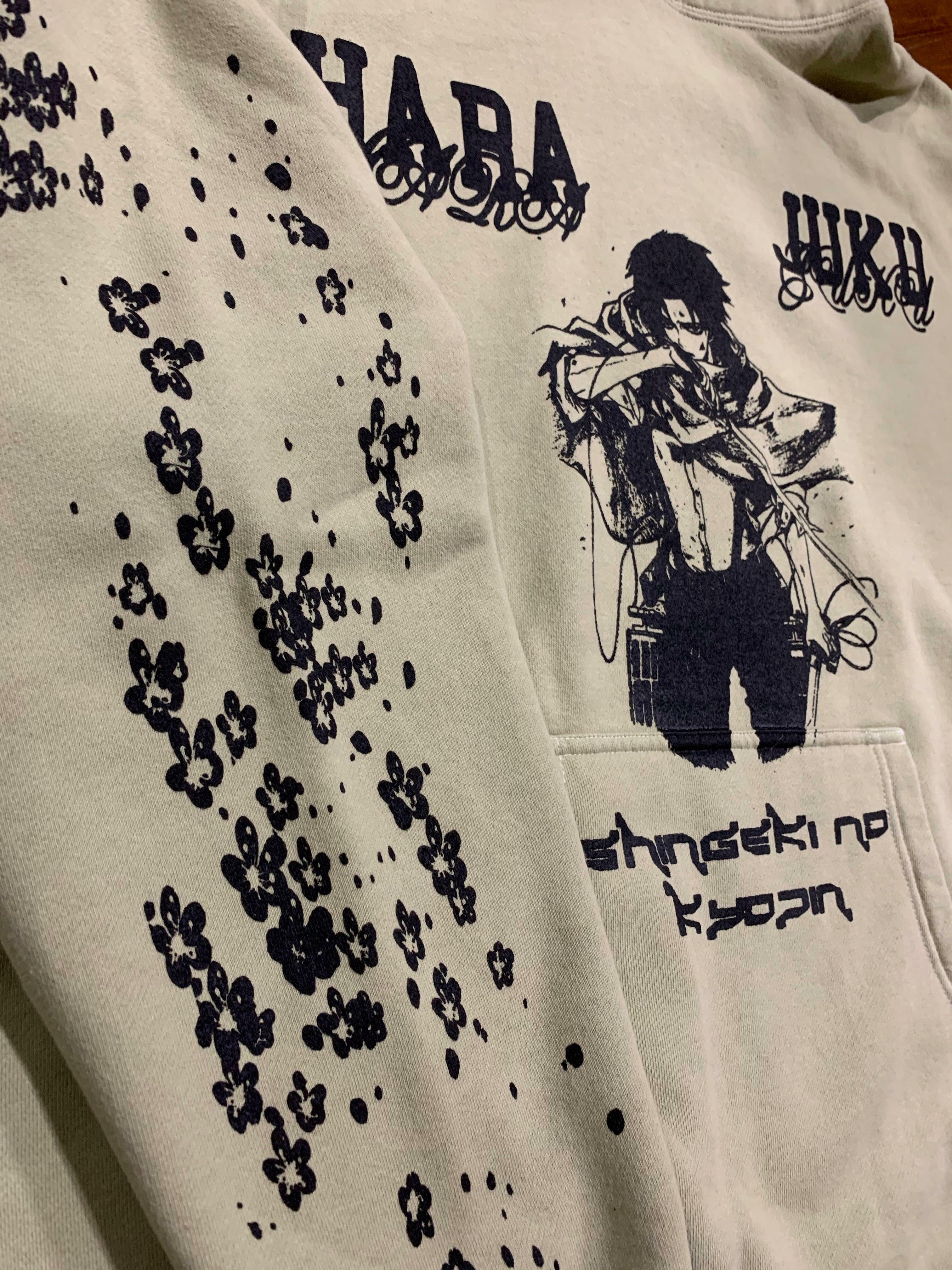 Y2K Grunge Anime Hoodie - AoT Levi | 90s Retro Summer Outfit | Y2K Fashion for Women