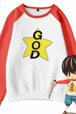Y2K Grunge Anime Sweatshirt - Retro 90s Fashion, Y2K Summer Outfits, Pastel Goth Style
