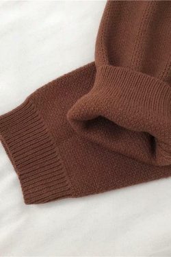 Y2K Grunge Argyle Loose Sweater - Retro 90s Fashion, Summer Outfits, and Pastel Goth Style
