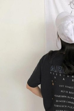Y2K Grunge Arizona Space T-Shirt - Retro 90s Summer Outfit, Pastel Goth, Y2K Popstar Style