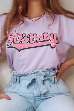 Y2K Grunge Baby Tee - Retro 90s Fashion, Summer Outfits, and Hip Hop Style for Women