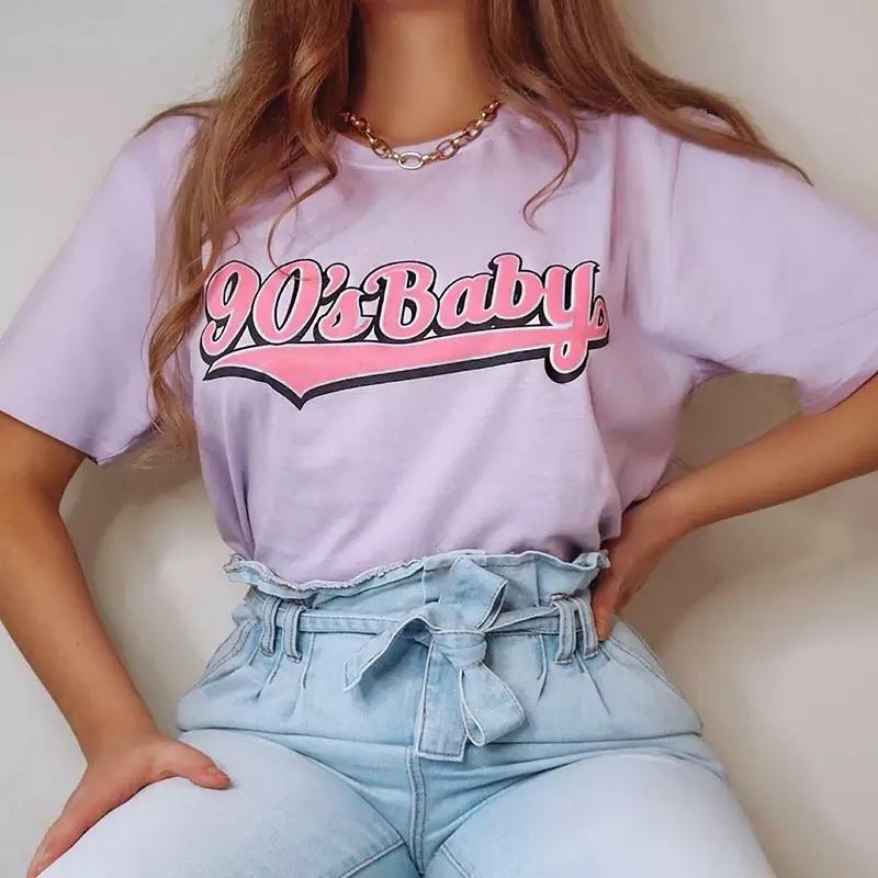 Y2K Grunge Baby Tee - Retro 90s Fashion, Summer Outfits, and Hip Hop Style for Women