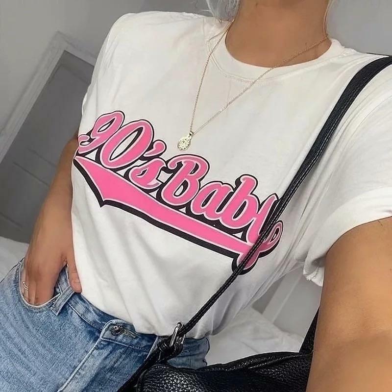 Y2K Grunge Baby Tee - Retro 90s Fashion, Summer Outfits, and Hip Hop Style for Women