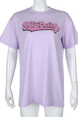 Y2K Grunge Baby Tee - Retro 90s Fashion, Summer Outfits, and Hip Hop Style for Women