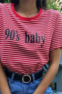 Y2K Grunge Baby Tee - Retro 90s Fashion, Summer Outfits, and Pastel Goth Styles