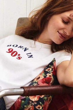 Y2K Grunge Baby Tee - Retro 90s Fashion, Summer Outfits, Popstar & Club Party Looks