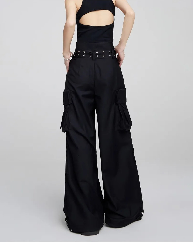 Y2K Grunge Baggy Cargo Joggers - Retro 90s Fashion, Summer Outfits, and Hip Hop Style
