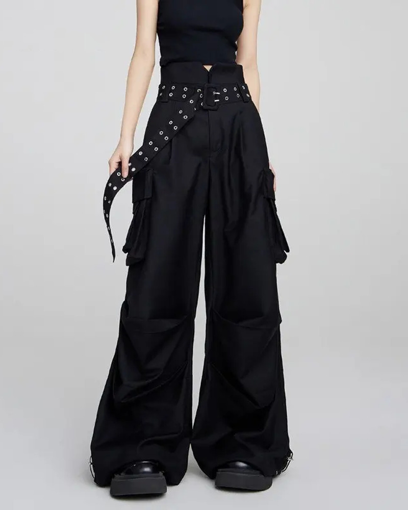 Y2K Grunge Baggy Cargo Joggers - Retro 90s Fashion, Summer Outfits, and Hip Hop Style