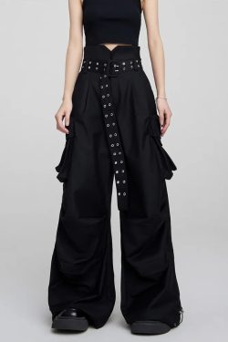 Y2K Grunge Baggy Cargo Joggers - Retro 90s Fashion, Summer Outfits, and Hip Hop Style