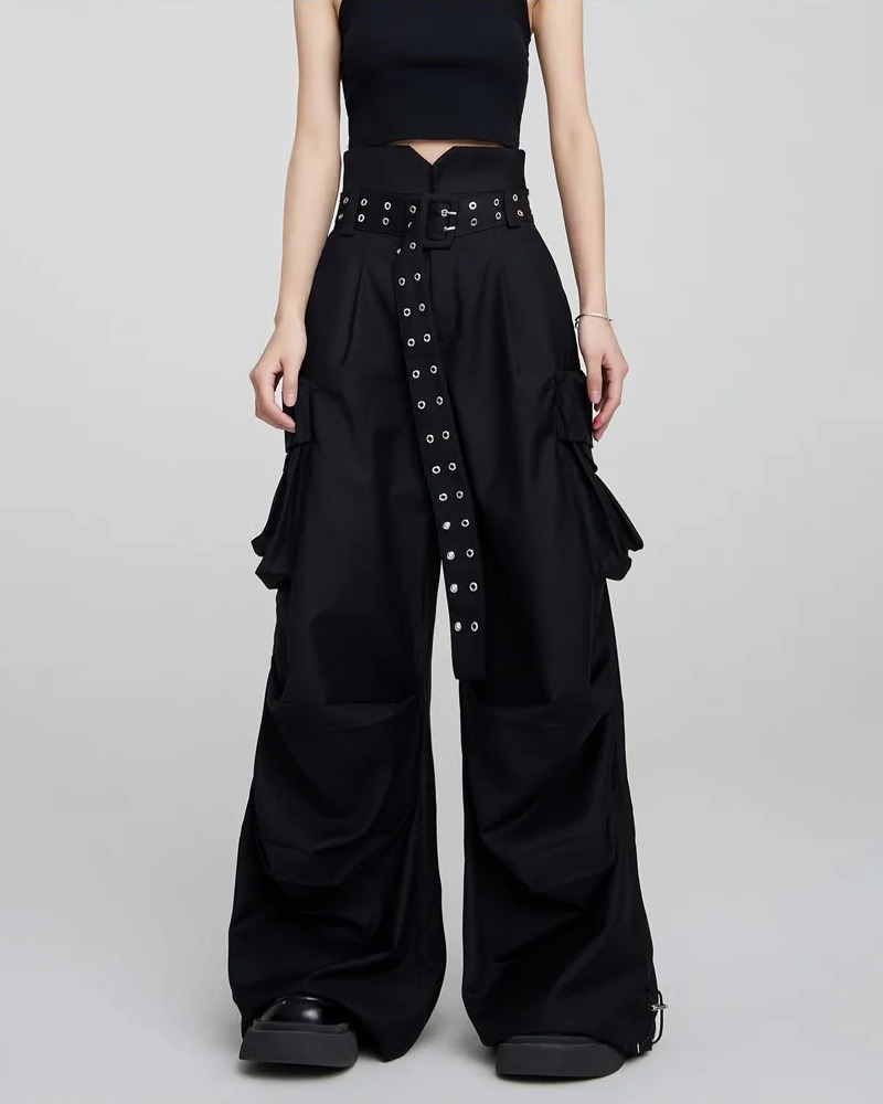 Y2K Grunge Baggy Cargo Joggers - Retro 90s Fashion, Summer Outfits, and Hip Hop Style