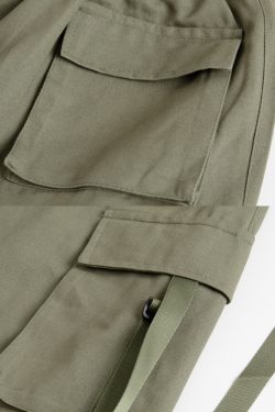 Y2K Grunge Baggy Cargo Pants - 90s Retro Summer Outfit, Y2K Fashion, Gothic Y2K Style