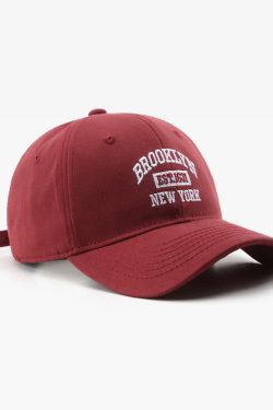 Y2K Grunge Baseball Cap - Retro 90s Fashion, Summer Y2K Outfits, Hip Hop Style