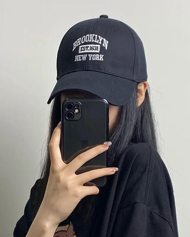 Y2K Grunge Baseball Cap - Retro 90s Fashion, Summer Y2K Outfits, Hip Hop Style