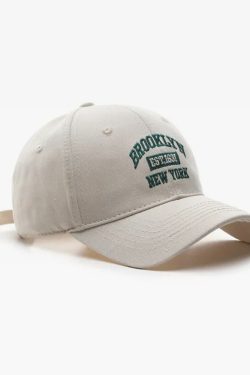 Y2K Grunge Baseball Cap - Retro 90s Fashion, Summer Y2K Outfits, Hip Hop Style