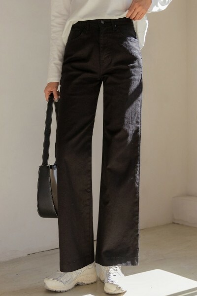 Y2K Grunge Bell Color Span Straight Pants - Retro 90s Fashion, Summer Y2K Outfits, Pastel Goth
