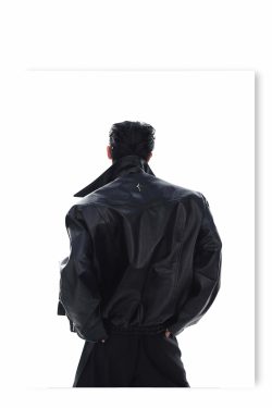 Y2K Grunge Biker Jacket - Retro 90s Fashion, Y2K Summer Outfits, Gothic Y2K Style