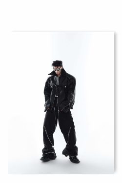 Y2K Grunge Biker Jacket - Retro 90s Fashion, Y2K Summer Outfits, Gothic Y2K Style