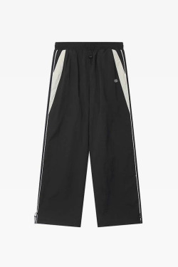 Y2K Grunge Black Baggy Joggers - 90s Retro Style, Summer Y2K Outfits, Gothic Y2K Fashion