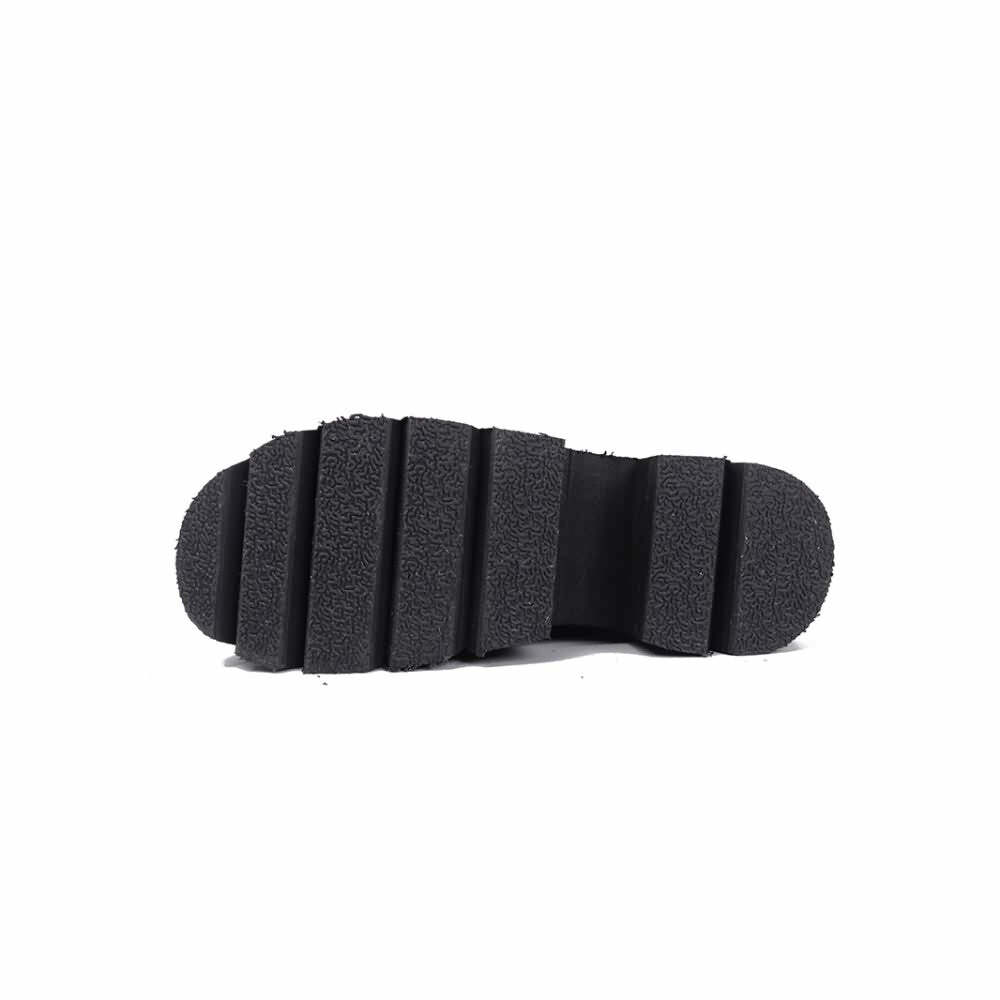 Y2K Grunge Black Goth Punk Platform Ankle Boots - Retro 90s Fashion, Y2K Club & Party Outfits