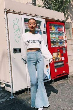 Y2K Grunge Blue Denim Skinny Jeans - Retro 90s Fashion, Summer Y2K Outfits, Y2K Club Style