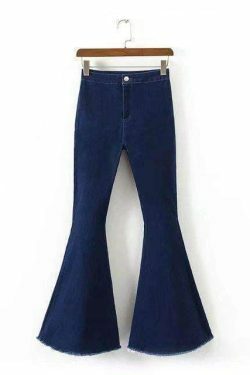 Y2K Grunge Blue Denim Skinny Jeans - Retro 90s Fashion, Summer Y2K Outfits, Y2K Club Style
