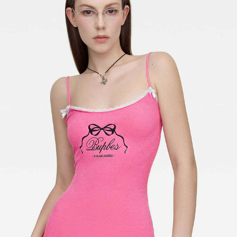 Y2K Grunge Bodycon Maxi Dress - Retro 90s Summer Outfit, Perfect for Y2K Parties and Club Nights