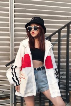 Y2K Grunge Bomber Jacket - Retro 90s Fashion, Summer Y2K Outfits, Gothic Y2K Style