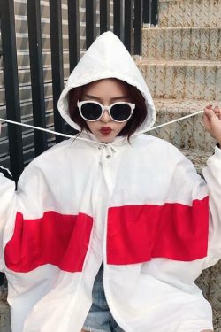 Y2K Grunge Bomber Jacket - Retro 90s Fashion, Summer Y2K Outfits, Gothic Y2K Style