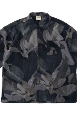 Y2K Grunge Boxy Cut Lotus Shirt - Retro 90s Summer Outfit, Pastel Goth, Y2K Fashion Top
