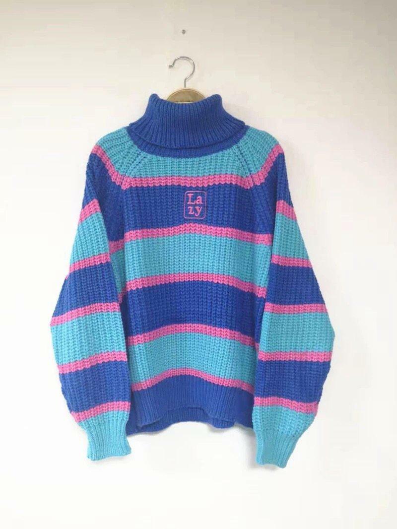 Y2K Grunge Bubblegum Turtleneck Sweatshirt - Retro 90s Fashion, Summer & Party Outfits
