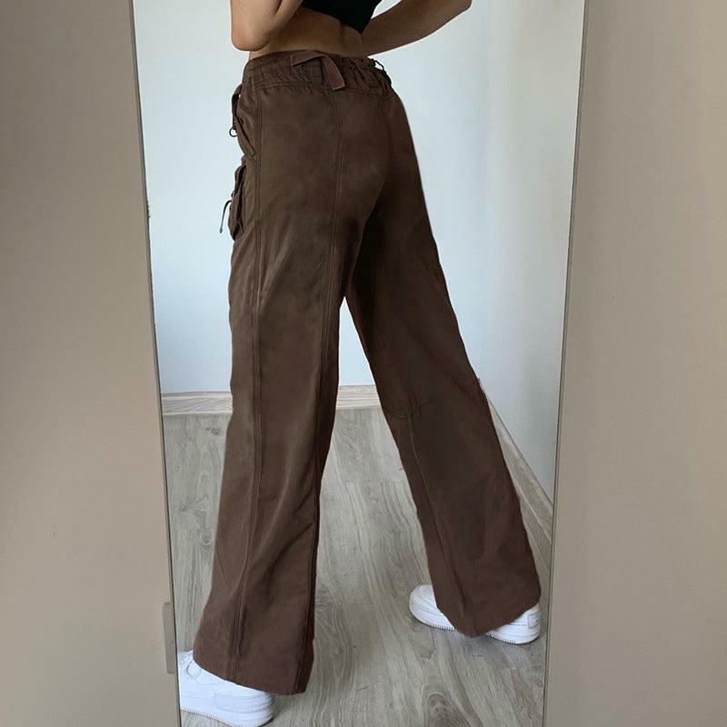 Y2K Grunge Cali Cargo Pants - Retro 90s Fashion, Summer Y2K Outfits, Gothic Y2K Style