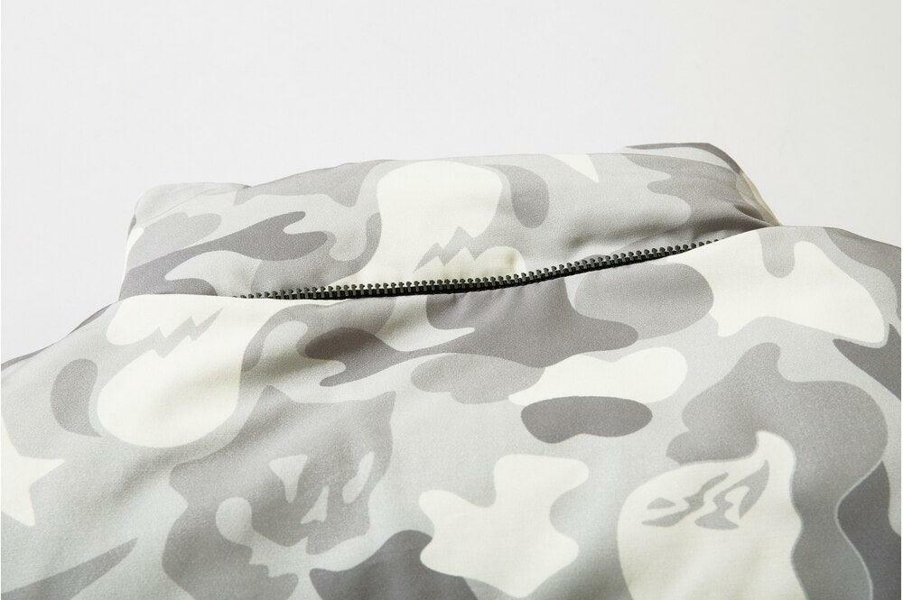 Y2K Grunge Camo Devil Puffer Jacket - Retro 90s Fashion, Summer & Party Outfits
