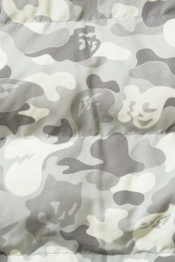 Y2K Grunge Camo Devil Puffer Jacket - Retro 90s Fashion, Summer Y2K Outfits, Gothic Y2K Style