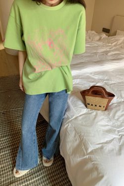 Y2K Grunge Candy Candy Vintage Anime Graphic Oversize T-Shirt - 90s Retro Summer Outfit