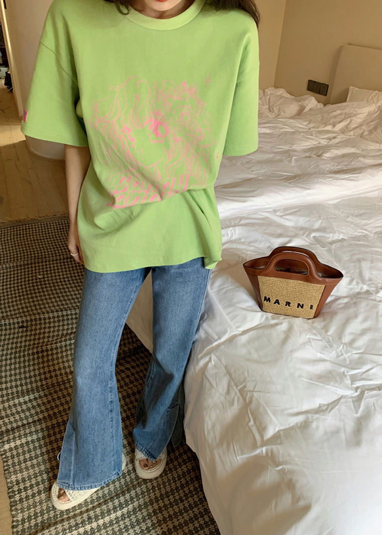 Y2K Grunge Candy Candy Vintage Anime Graphic Oversize T-Shirt - 90s Retro Summer Outfit