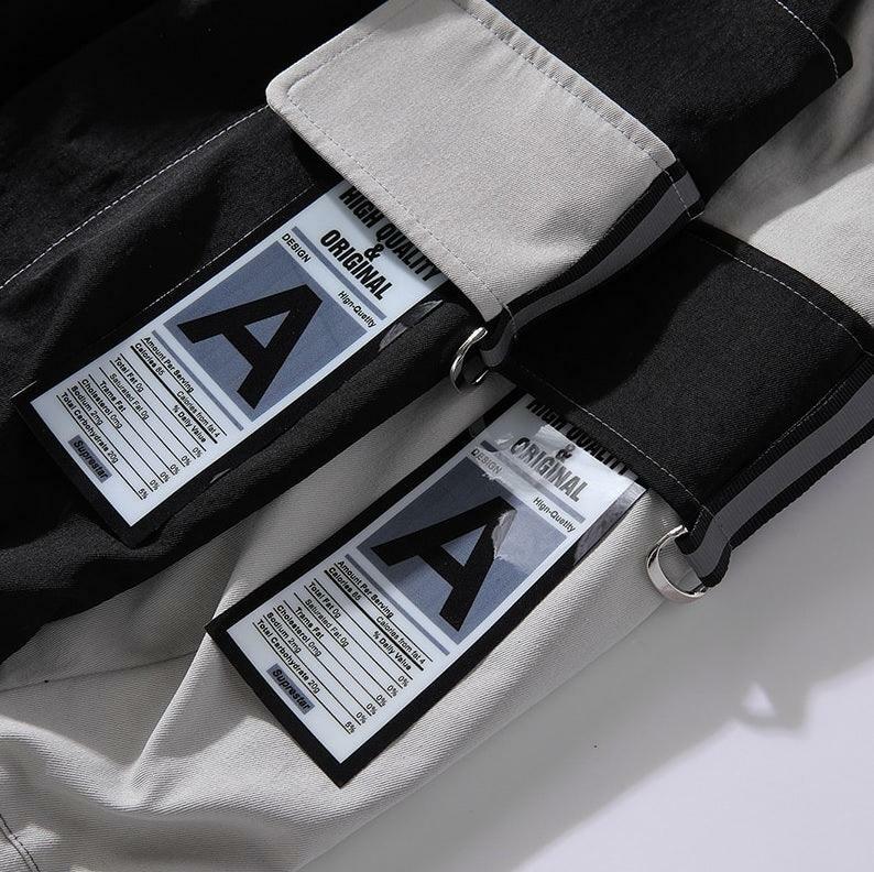 Y2K Grunge Cargo Pants - 90s Retro Style, Summer Y2K Outfits, Goth Y2K Fashion