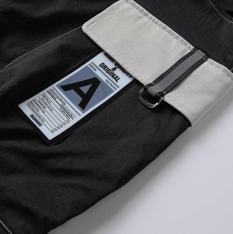 Y2K Grunge Cargo Pants - 90s Retro Style, Summer Y2K Outfits, Goth Y2K Fashion