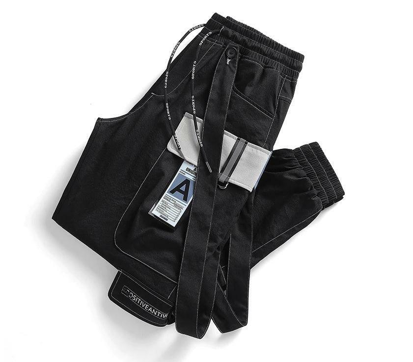 Y2K Grunge Cargo Pants - Retro 90s Fashion, Summer Y2K Outfits, Goth Y2K Style