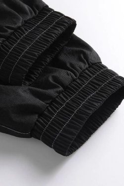 Y2K Grunge Cargo Pants - Retro 90s Fashion, Summer Y2K Outfits, Goth Y2K Style