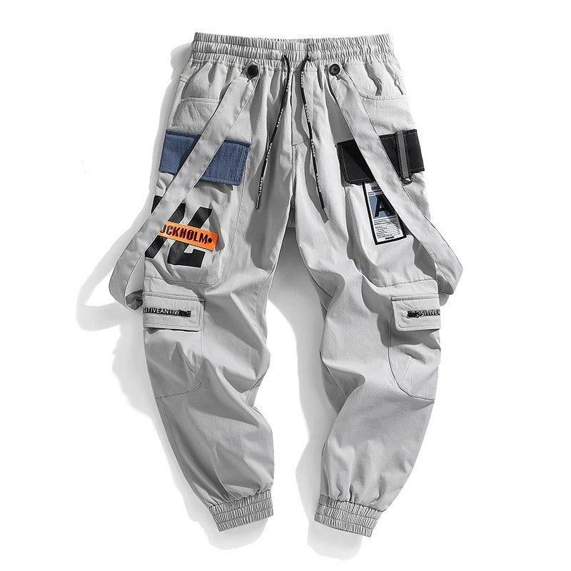 Y2K Grunge Cargo Pants - Retro 90s Fashion, Summer Y2K Outfits, Goth Y2K Style