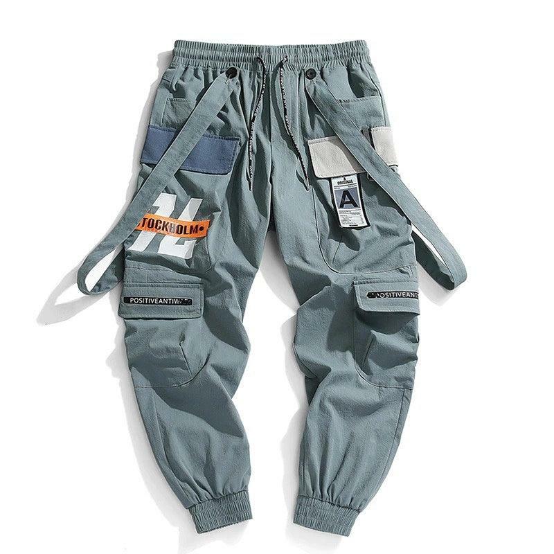 Y2K Grunge Cargo Pants - Retro 90s Fashion, Summer Y2K Outfits, Goth Y2K Style